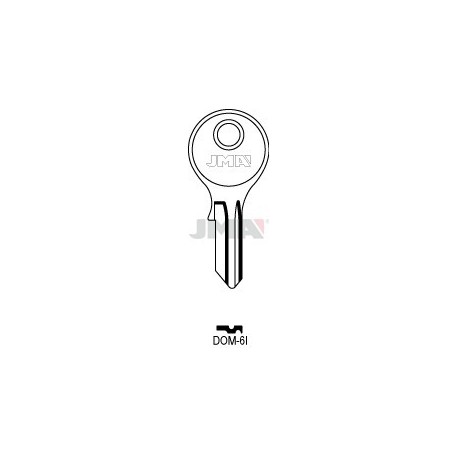 LLAVE JMA ACERO DOM 6I (B)