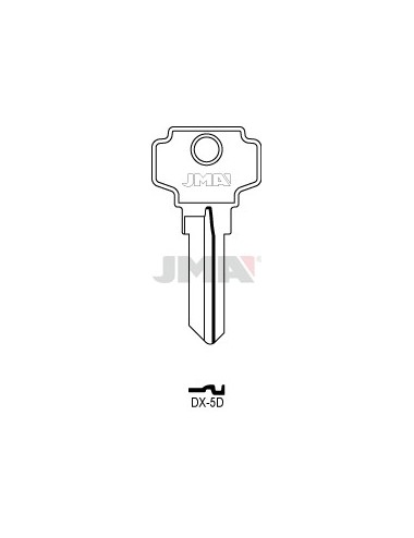 LLAVE JMA ACERO DX 5D (C)