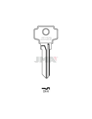LLAVE JMA ACERO DX 6 (C)