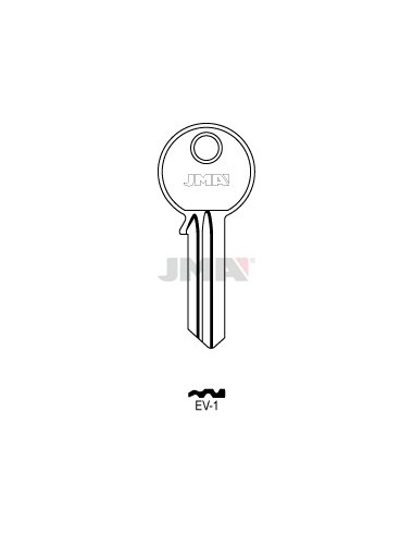 LLAVE JMA ACERO EV 1 (C)