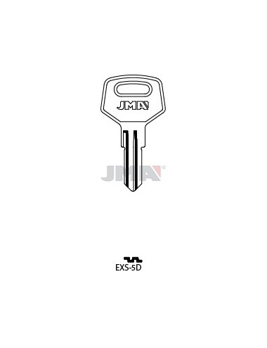 LLAVE JMA ACERO EXS 5D (C)