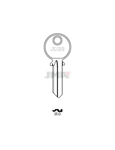 LLAVE JMA ACERO 35 D (C)