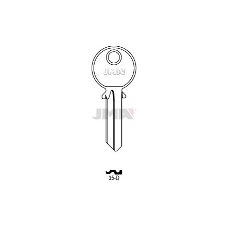 LLAVE JMA ACERO 35 D (C)