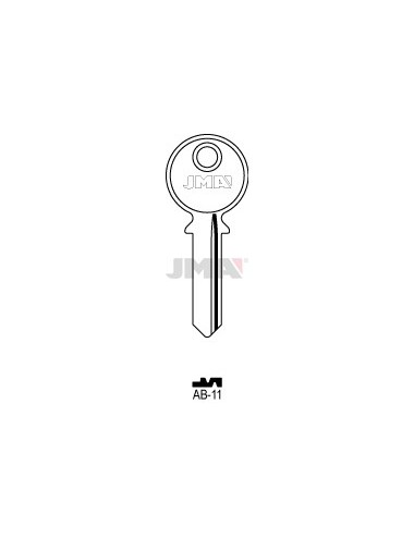 LLAVE JMA ACERO AB 11 (B)