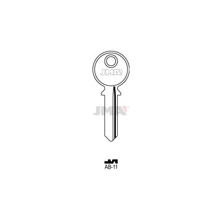 LLAVE JMA ACERO AB 11 (B)