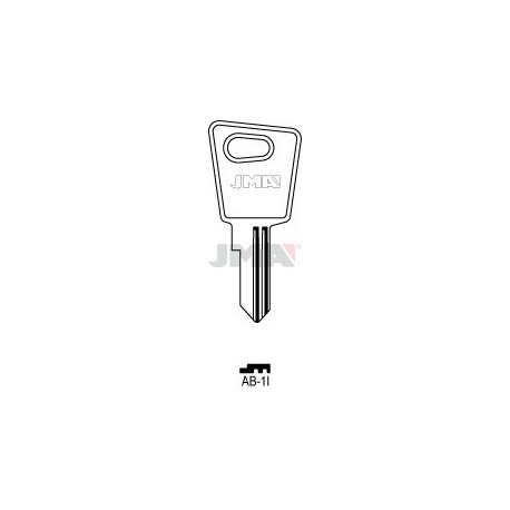 LLAVE JMA ACERO AB 1I (C)