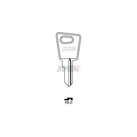 LLAVE JMA ACERO AB 2I (C)