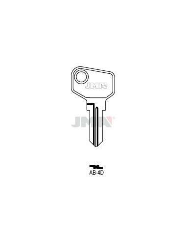 LLAVE JMA ACERO AB 4D (C)