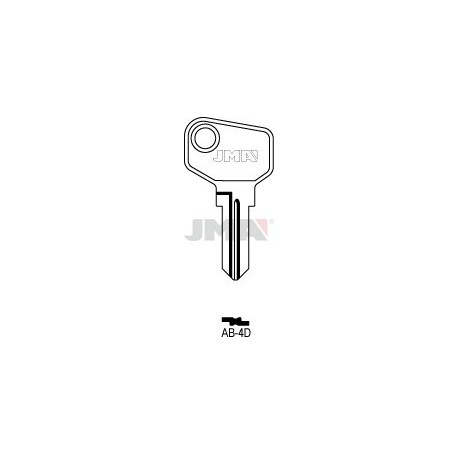 LLAVE JMA ACERO AB 4D (C)