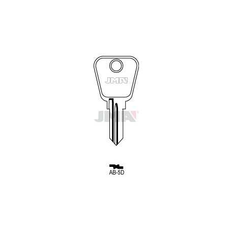 LLAVE JMA ACERO AB 5D (C)