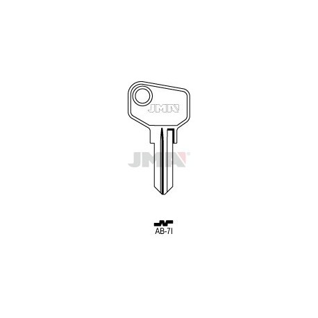 LLAVE JMA ACERO AB 7I (C)