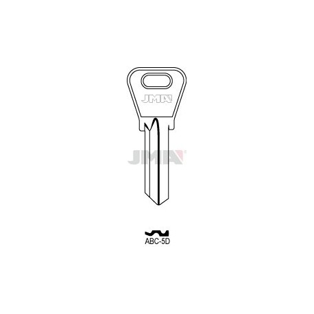 LLAVE JMA ACERO ABC 5D (B)