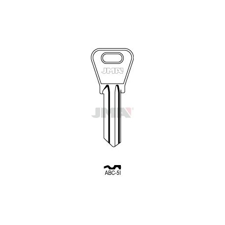 LLAVE JMA ACERO ABC 5I (B)
