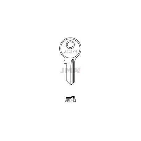 LLAVE JMA ACERO ABU 13 (C)