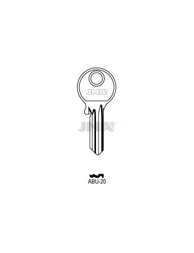 LLAVE JMA ACERO ABU 20 (C)