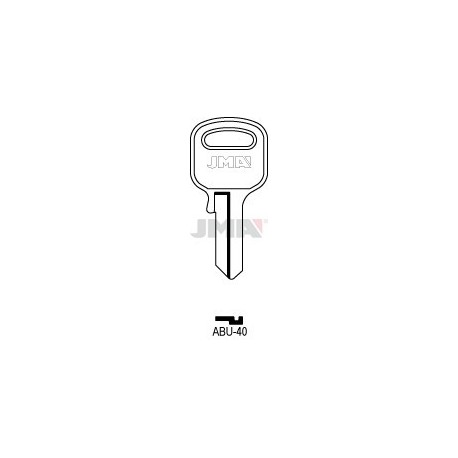 LLAVE JMA ACERO ABU 40 (C)