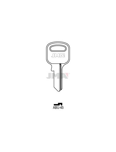 LLAVE JMA ACERO ABU 45 (C)