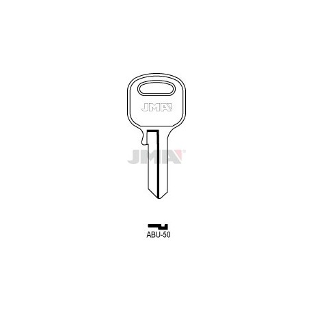 LLAVE JMA ACERO ABU 50 (B)