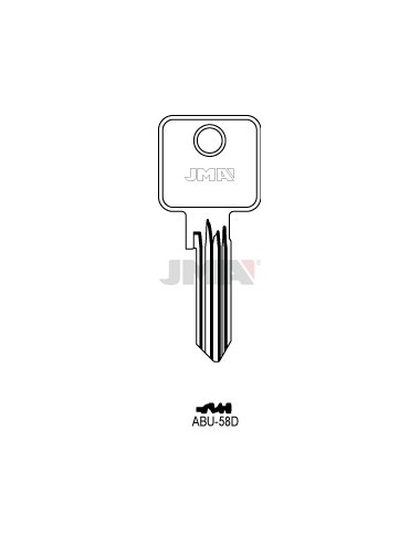 LLAVE JMA ACERO ABU 58D (C) ESPECIAL