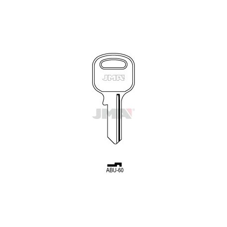 LLAVE JMA ACERO ABU 60 (B)