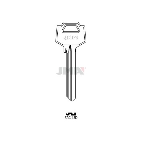 LLAVE JMA ACERO FAC 13D (B)