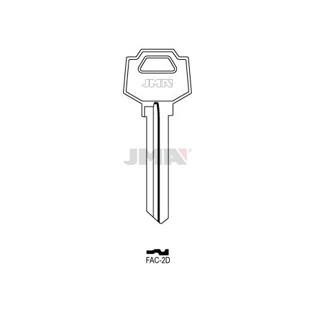 LLAVE JMA ACERO FAC 2D (B)