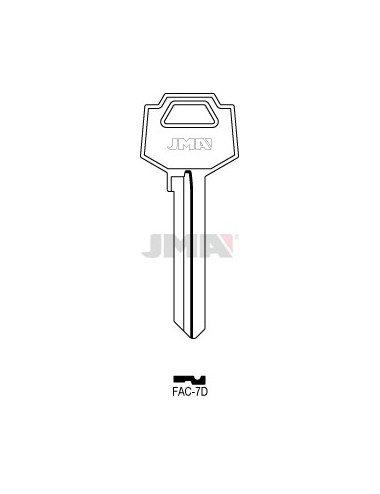 LLAVE JMA ACERO FAC 7D (B)