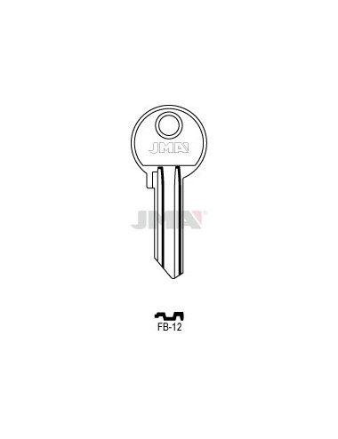 LLAVE JMA ACERO FB 12 (C)