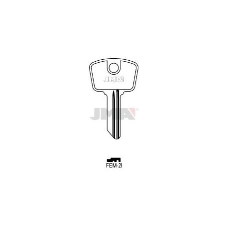 LLAVE JMA ACERO FEM 2I (C)