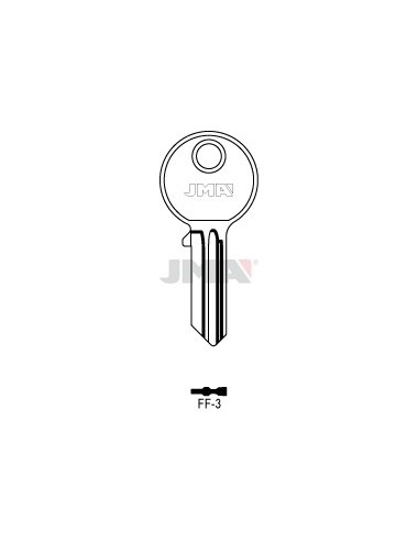 LLAVE JMA ACERO FF 3 (C)