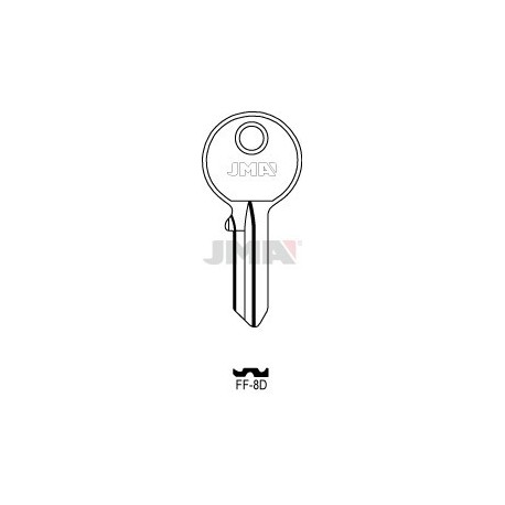 LLAVE JMA ACERO FF 8D (C) (FF4D)