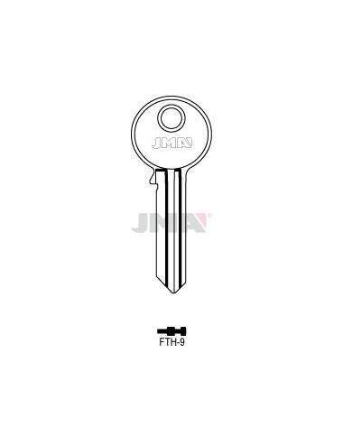 LLAVE JMA ACERO TD 9 (FTH 9)