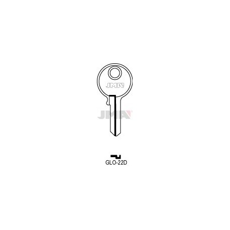 LLAVE JMA ACERO GLO 22D (C) (GO1R)
