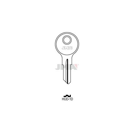 LLAVE JMA ACERO HUD 1D (C) (HU1)
