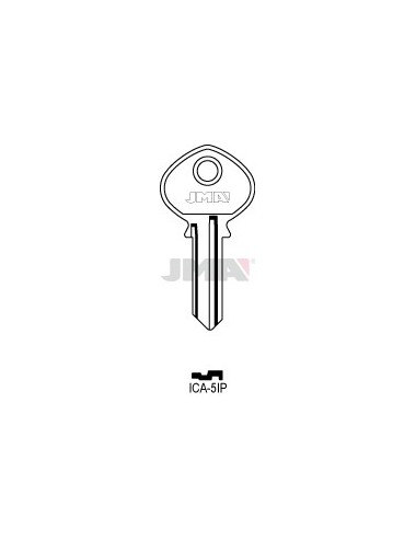 LLAVE JMA ACERO ICA 5IP (B)