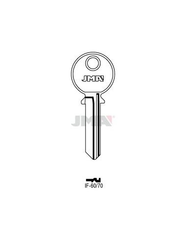 LLAVE JMA ACERO IF 60/70 (B)