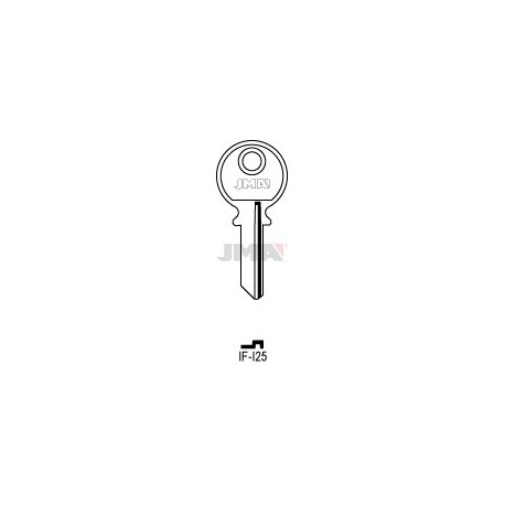 LLAVE JMA ACERO IF I25 (B)