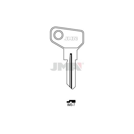 LLAVE JMA ACERO IMS 7 (C)