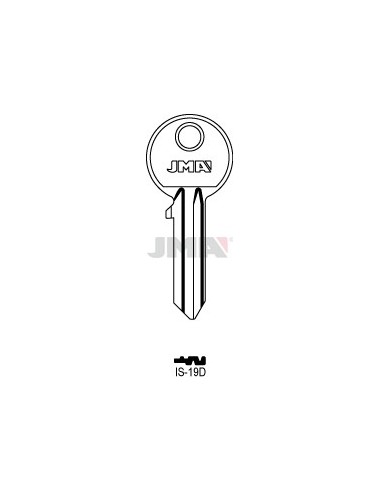 LLAVE JMA ACERO IS 19D (C)