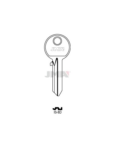 LLAVE JMA ACERO IS 8D (B)