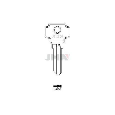 LLAVE JMA ACERO JAR 3 (C)