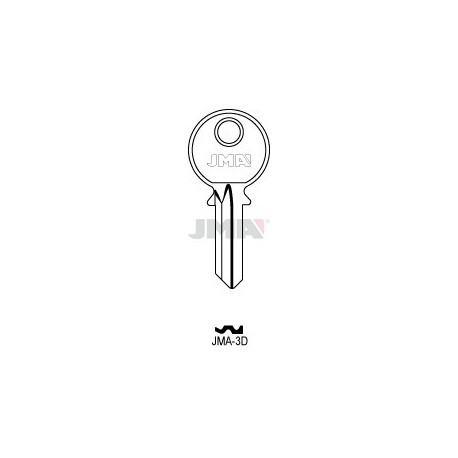 LLAVE JMA ACERO JMA 3D (B)