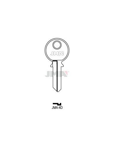 LLAVE JMA ACERO JMA 4D (B)