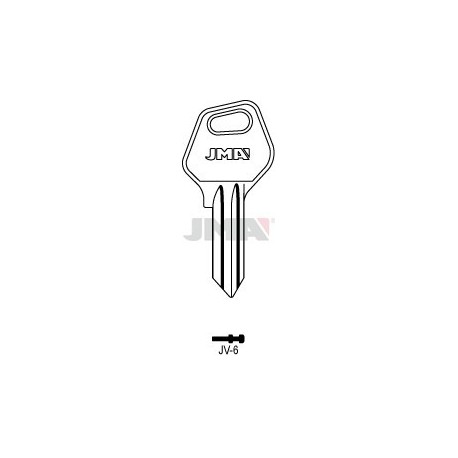 LLAVE JMA ACERO JV 6 (C)