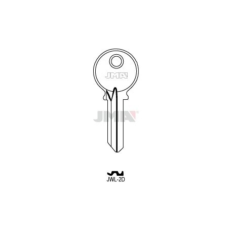LLAVE JMA ACERO JWL 2D (C) (JO 5D)