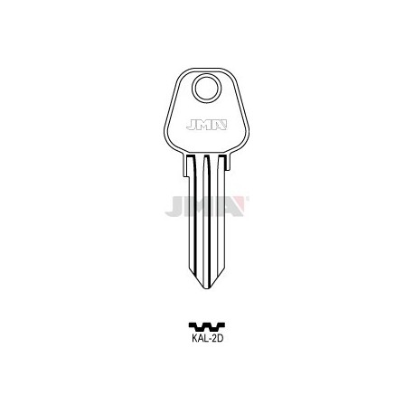 LLAVE JMA ACERO KAL 2D (C)
