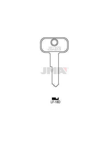 LLAVE JMA ACERO LF 18D (C)