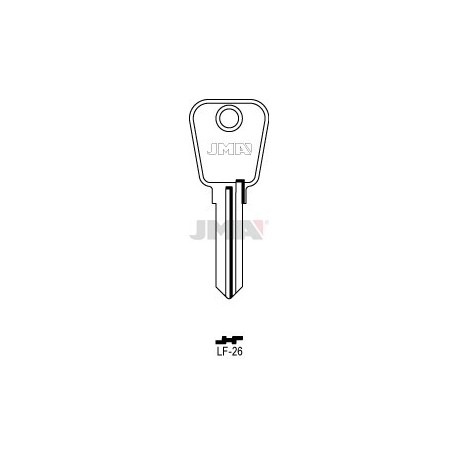 LLAVE JMA ACERO LF 26 (C)