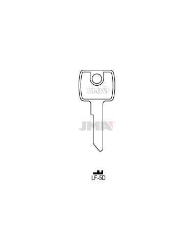 LLAVE JMA ACERO LF 5D (C)