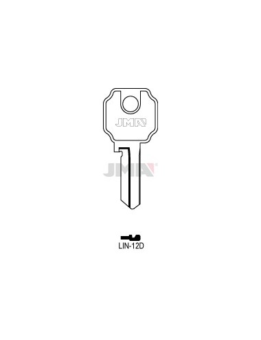 LLAVE JMA ACERO LIN 12D (B)